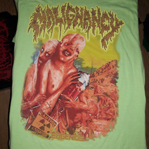 Rare MALIGNANCY Eugenics t shirt death metal